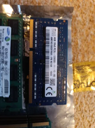 Módulos de memoria RAM para portátil DDR3 y DDR2