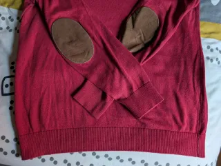 Jersey El Ganso Rojo Algodón y Cachemira