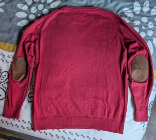 Jersey El Ganso Rojo Algodón y Cachemira