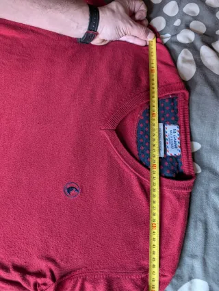 Jersey El Ganso Rojo Algodón y Cachemira