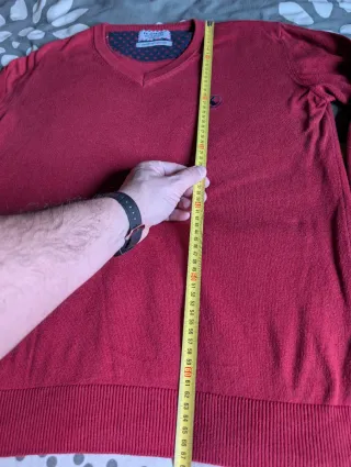 Jersey El Ganso Rojo Algodón y Cachemira