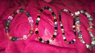 Pulsera Bolas Malaquita Piedra Semipreciosa