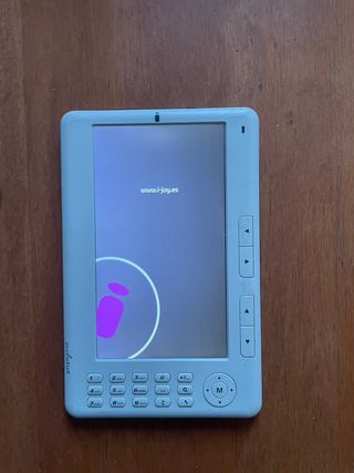 Libro electrónico Exclusive gris y blanco