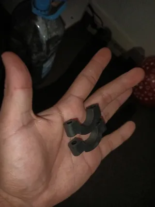 Protector Manos Moto/Quad Azul/Gris