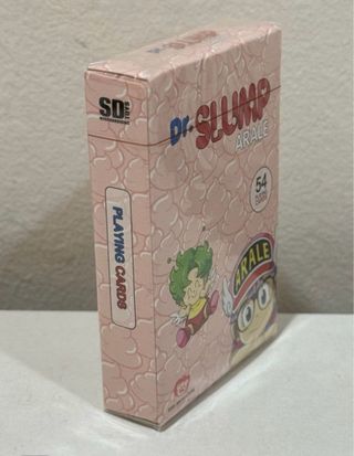 Baraja de Cartas de Poker Dr. Slump ARALE NUEVO