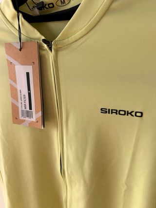 Maillot Siroko M6R Filter Amarillo Talla M