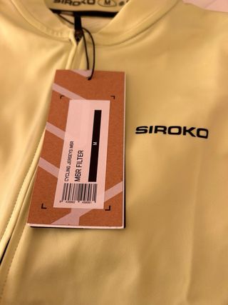 Maillot Siroko M6R Filter Amarillo Talla M