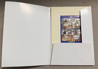 Hoja Bloque Vidrieras Burgos FNMT RCM