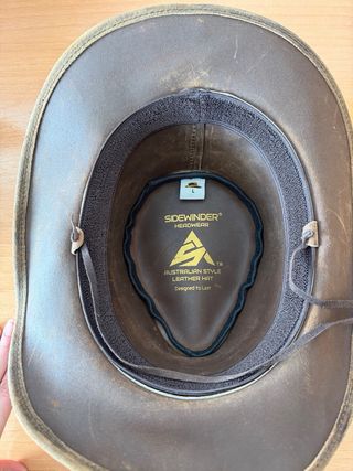 Sombrero de piel estilo western
