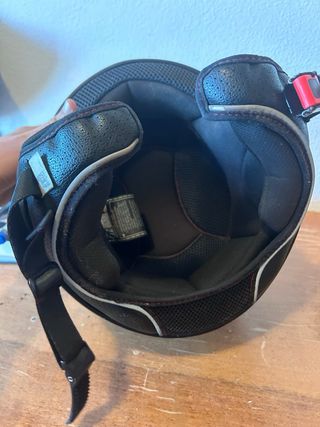 Casco Moto LS2 Negro Para ponerle una visera