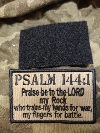 Patch Militare Jesus Saves