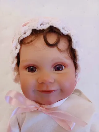 Capota rosa recién nacido