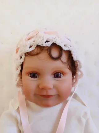 Capota rosa recién nacido