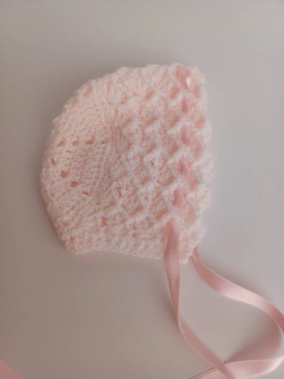 Capota rosa recién nacido