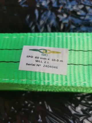 Eslinga 4x4. 10 m. Sercables.