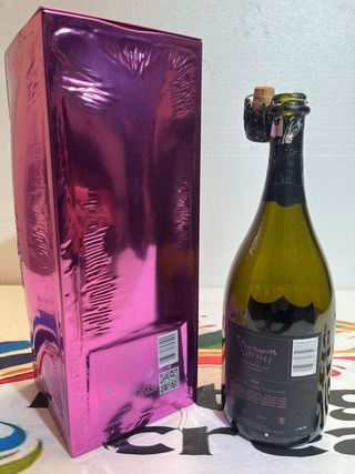 Dom Perignon Lady Gaga Bottiglia Vuota con Scatola