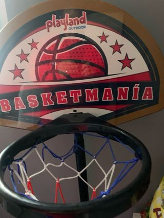 Canasta de baloncesto infantil Playland