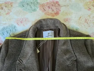 Abrigo JUSDEPOM oversize topo nuevo