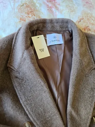 Abrigo JUSDEPOM oversize topo nuevo