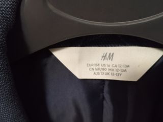 Blazer H&M ragazzo 158 cm