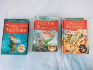 3 libros Gerónimo Stilton