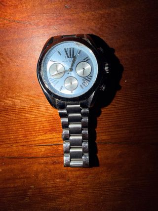 Reloj Michael Kors Azul y Plateado