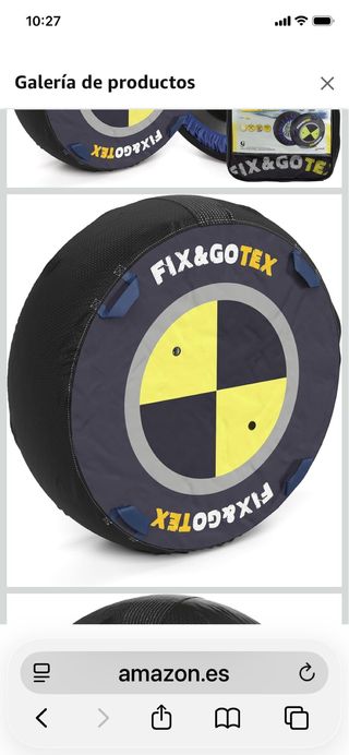 Cadenas Nieve Textiles FIX&GO TEX