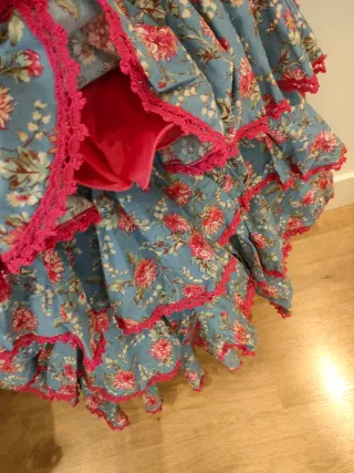 Traje Flamenca Joven/Adolescente Estampado