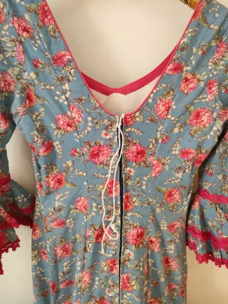 Traje Flamenca Joven/Adolescente Estampado