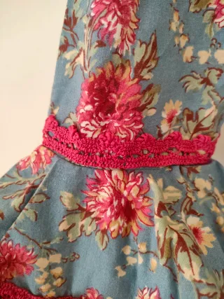 Traje Flamenca Joven/Adolescente Estampado