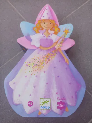 Puzzle Djeco Hada y Unicornio