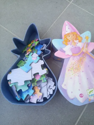 Puzzle Djeco Hada y Unicornio