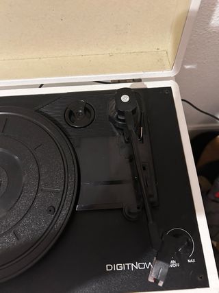 Tocadiscos Digit Now M46-A2 Blanco y Negro