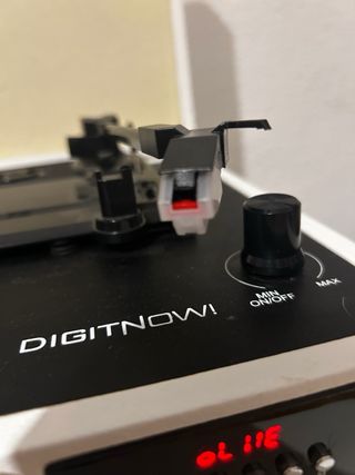 Tocadiscos Digit Now M46-A2 Blanco y Negro