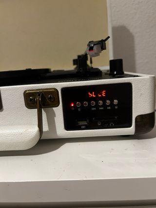 Tocadiscos Digit Now M46-A2 Blanco y Negro