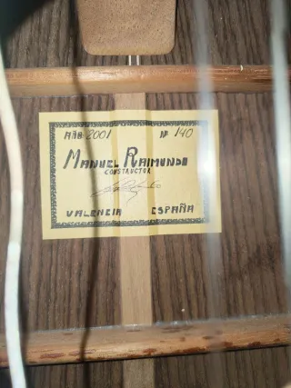 Guitarra Española Manuel Raimundo (2001) + Estuche