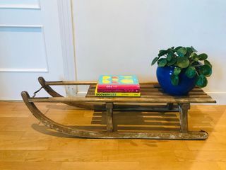 Trineo francés de madera