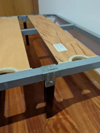 Somier 90cm con patas