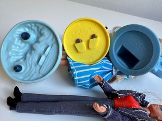 Barbie McDonalds Lote 5 Figuras Años 90 Colección