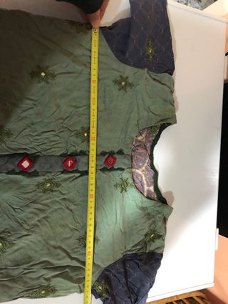 Conjunto Hindú: Vestido, Pantalón y Pañuelo