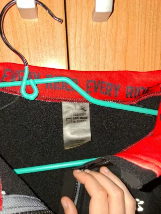 Chaqueta Invierno Spiuk Negra/Roja Talla M