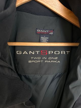Chaqueta Gant Sport Parka Azul Marino