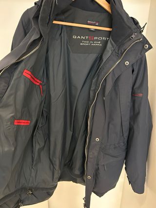 Chaqueta Gant Sport Parka Azul Marino