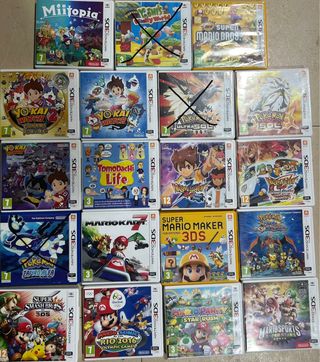 Pack 16 juegos Nintendo 3DS