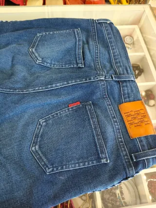 Vaqueros Carolina Herrera Azules