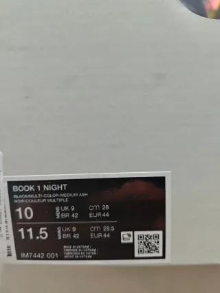 Nike Book 1 Night