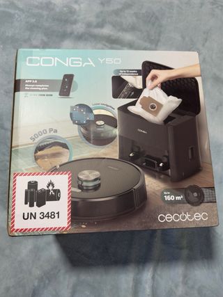 Conga Y50 Robot Aspirador 5000Pa