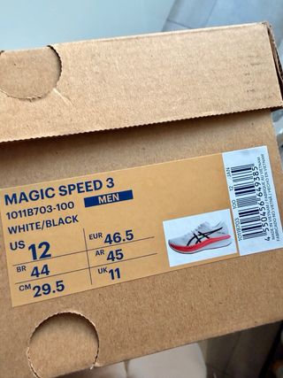 ASICS Magic Speed 3 Carbono