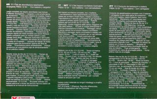 Taladro Atornillador Parkside 12V Recargable