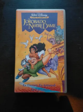 El Jorobado de Notre Dame VHS Disney